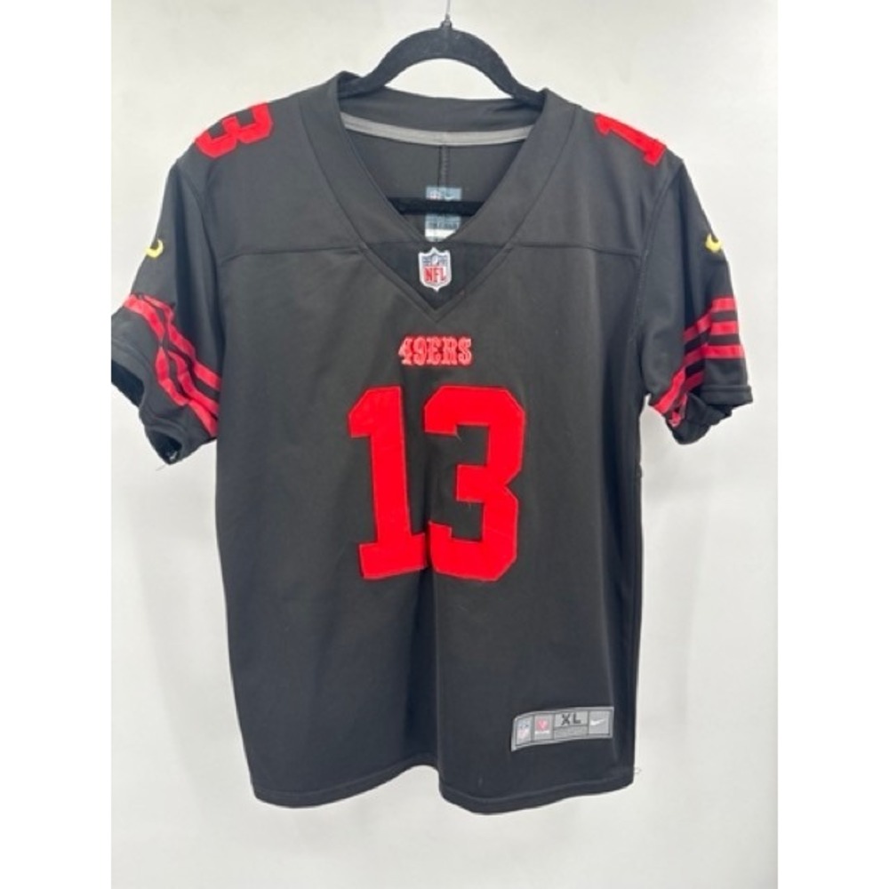 Nike NFL San Francisco 49ers Brock Purdy 13 Jersey Black Youth XL Niners NFL